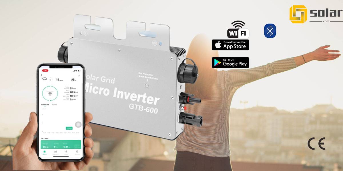 smart solar inverter,wireless micro inverter